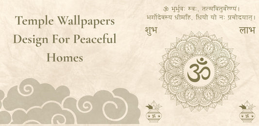 TEMPLE WALLPAPERS DESIGN FOR PEACEFUL HOMES