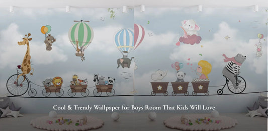Cool & Trendy Wallpaper for Boys Room That Kids Will Love