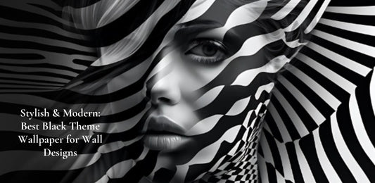 STYLISH AND MODERN: BEST BLACK THEME WALLPAPER FOR WALL DESIGNS
