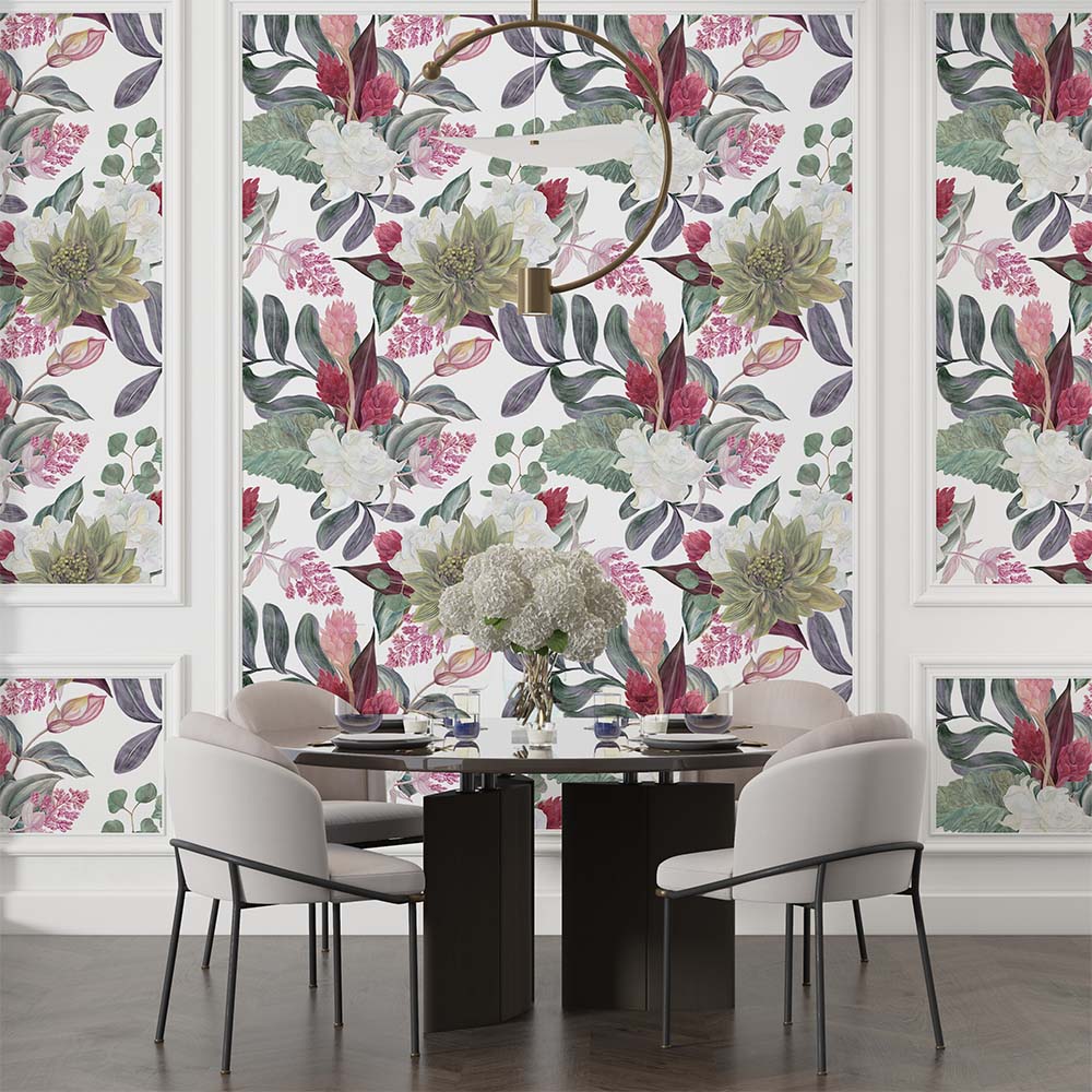 Floral Frenzy Wallpaper