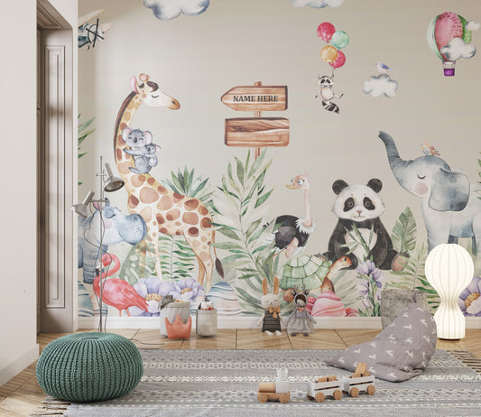 Whimsical Wonderland Kids room wallpaper