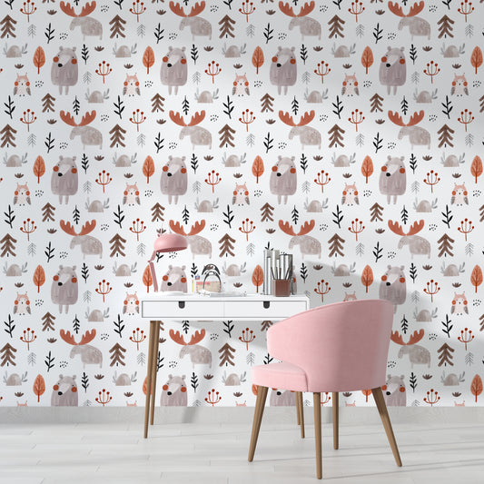 Cozy Christmas wallpaper for walls