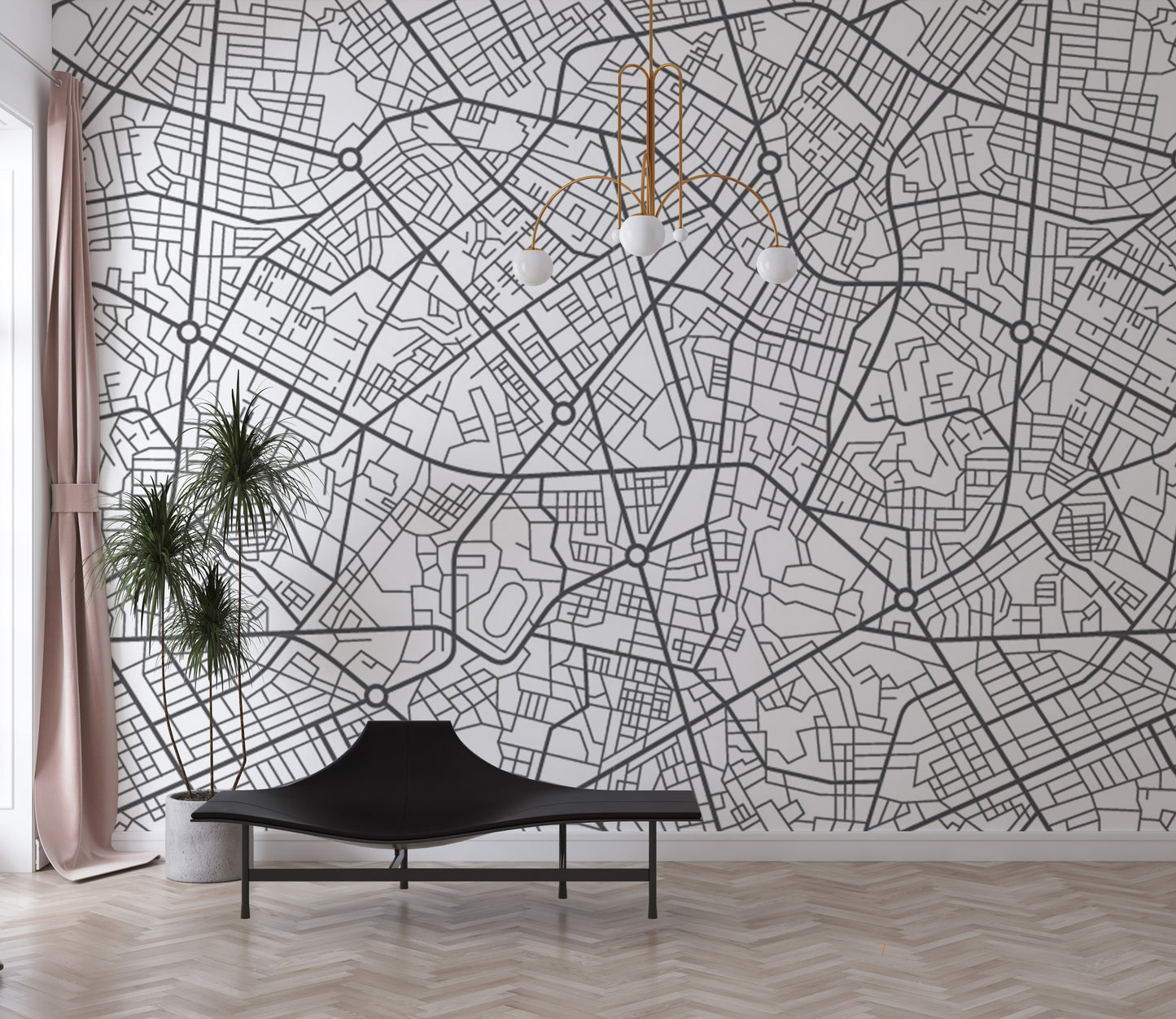 Cityscape Wall Mural