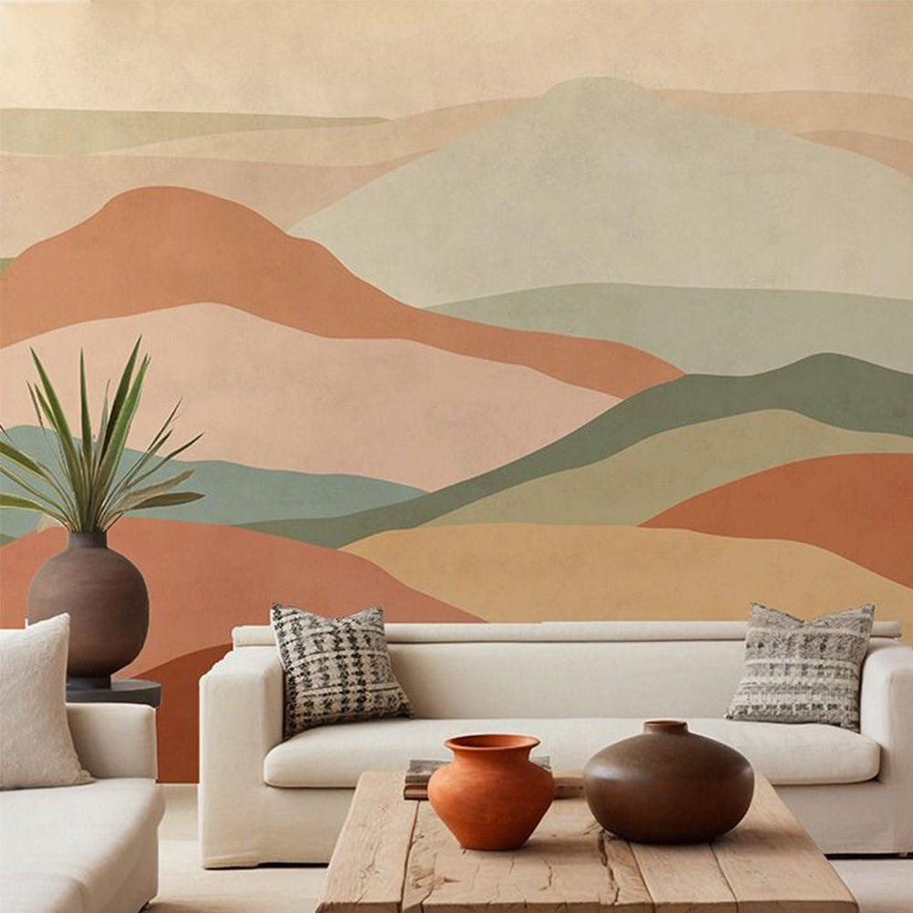 Abstract Chromatic Mountains