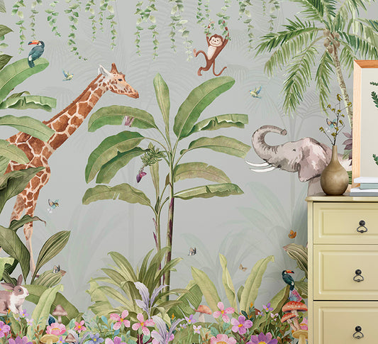Jungle Village wallpaper