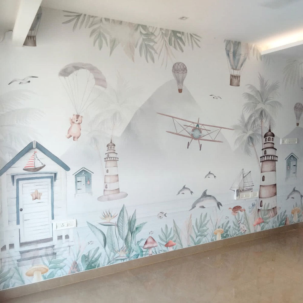 Nautical Wonderland wallpaper