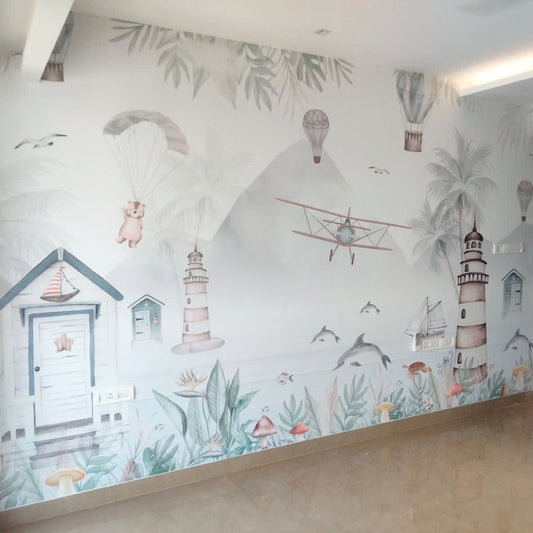 Nautical Wonderland wallpaper