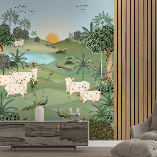 Leela Van Wallpaper for walls