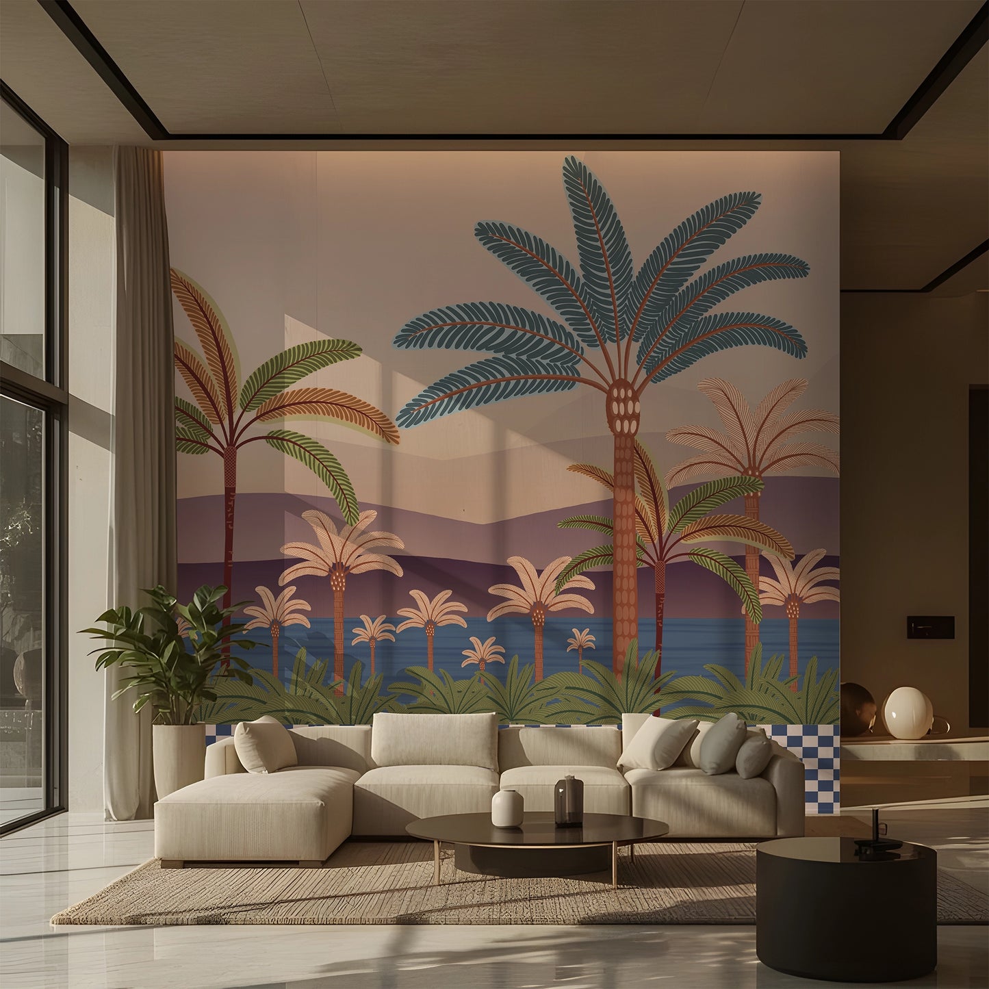 Plam Tree Wallpaper for walls