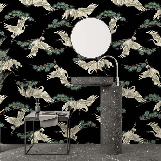 Oriental Garden Wallpaper