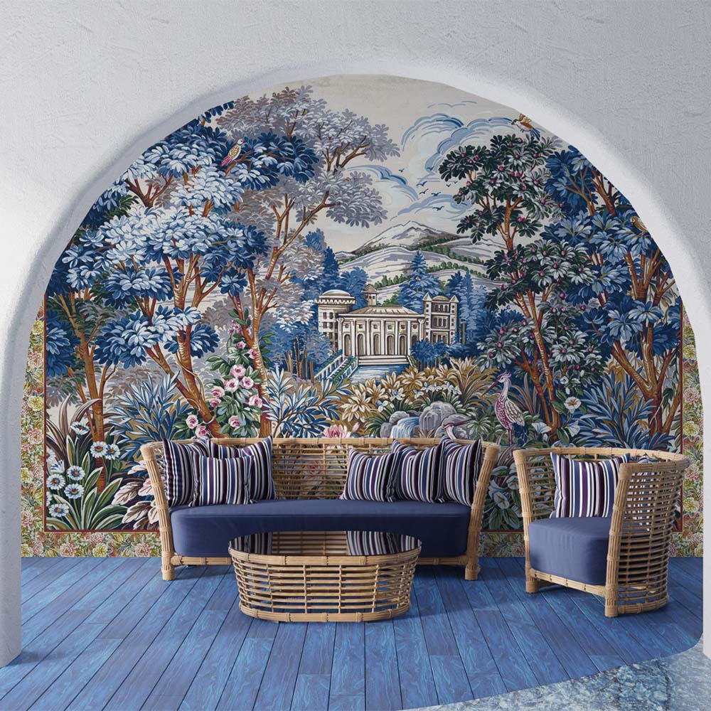 Royal Gardens Tropical Wallpaper