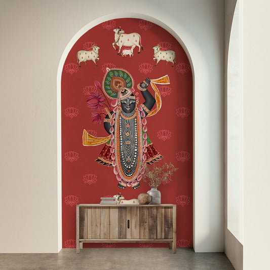 Shreenathji's Grace temple wallpaper