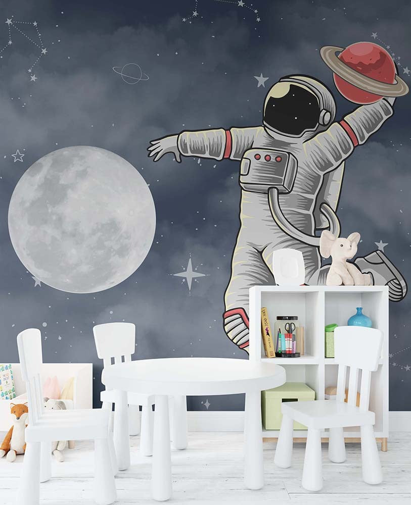 Moonwalk Kids room Wallpaper