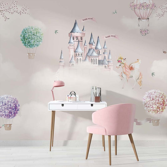 Dreamy Castle Kids room wallpaper