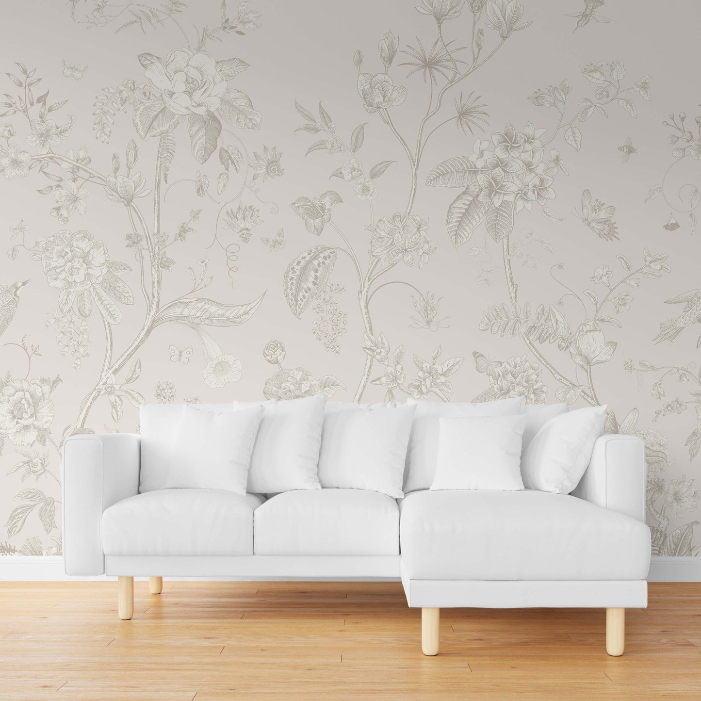 Vintage Chinoiserie Wall mural