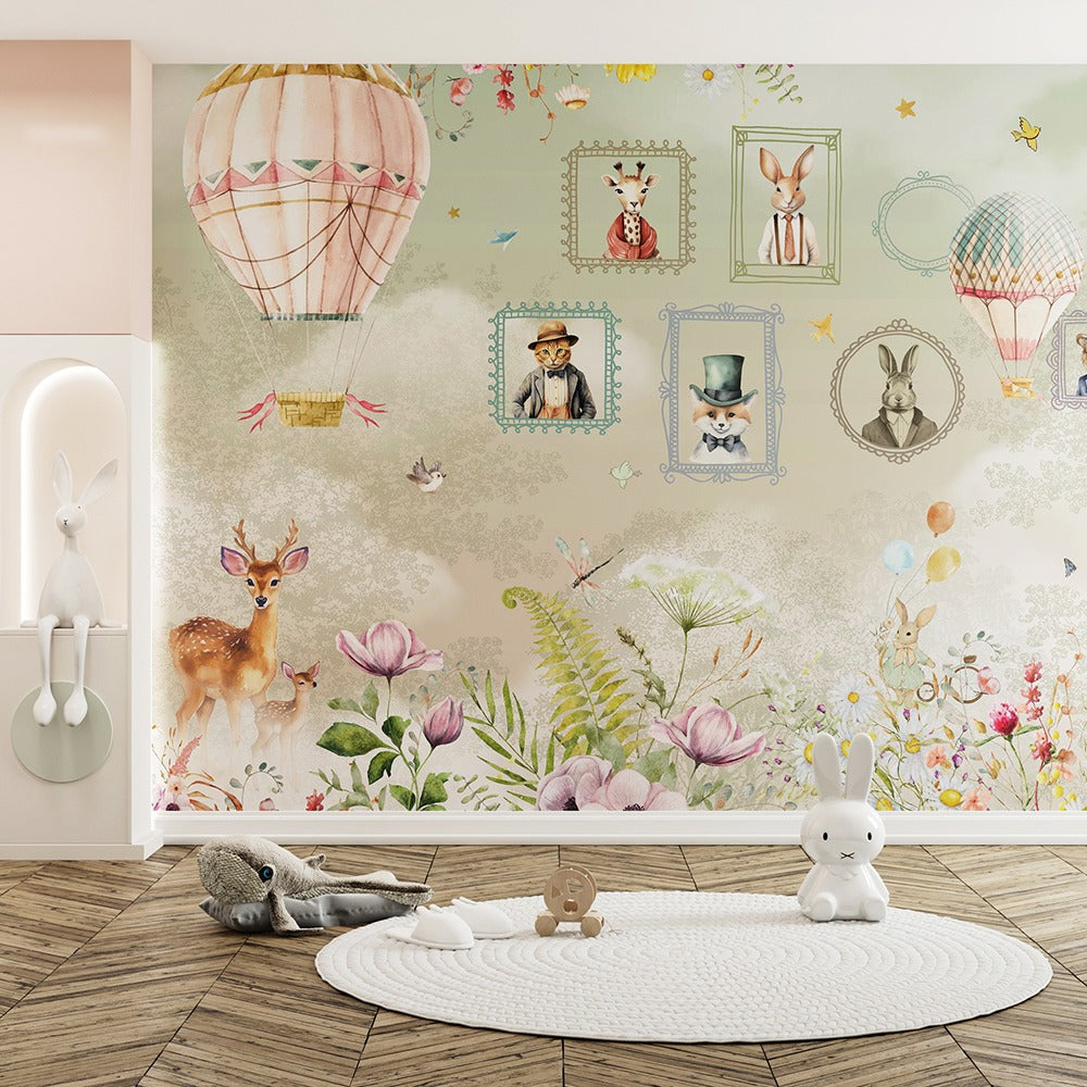 Enchanted Vintage Custom Wallpaper for Walls
