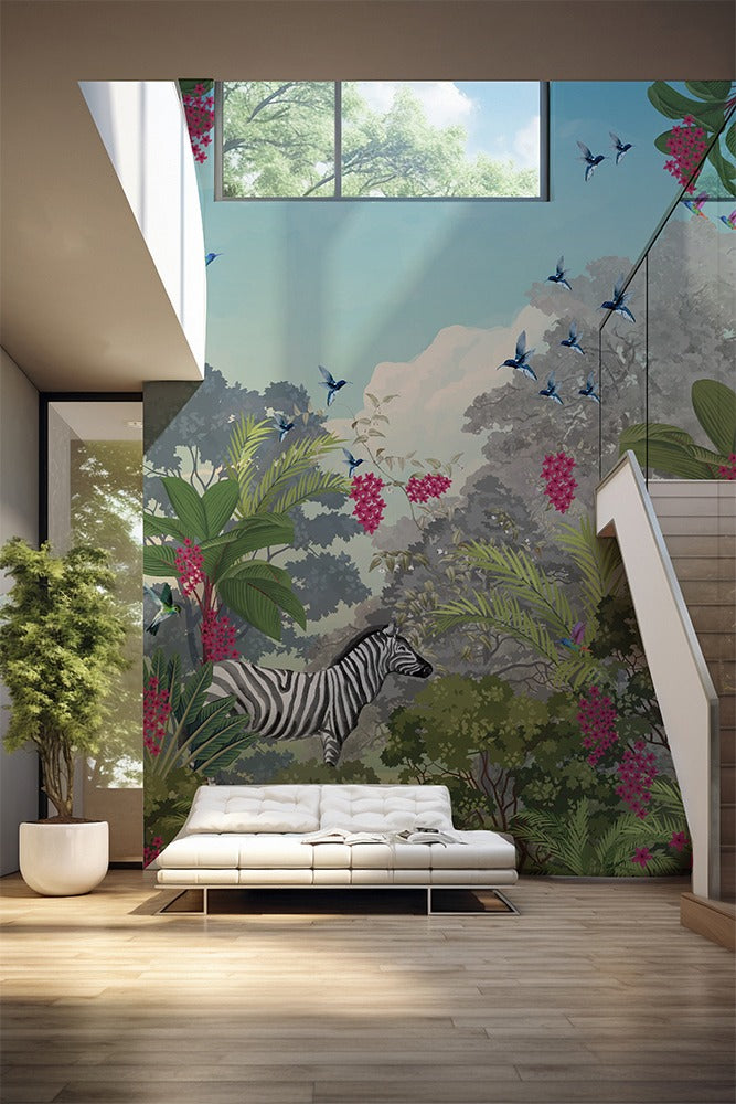 Enchanted Sky Double Height Wallpaper