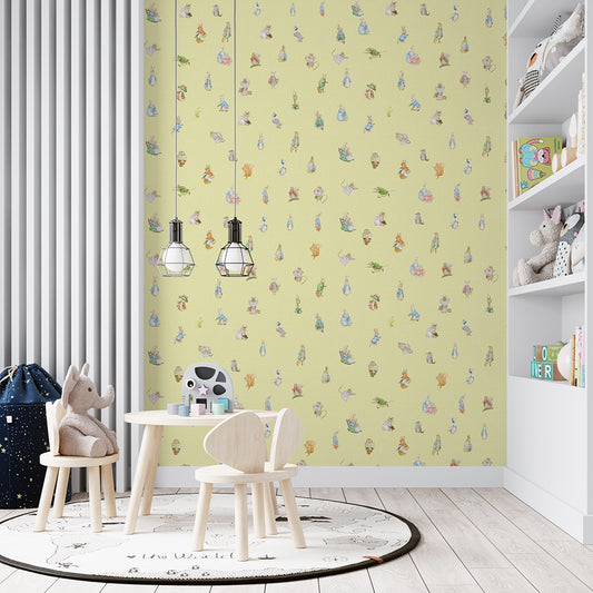 Peter Rabbit Custom Wallpaper for Kids room