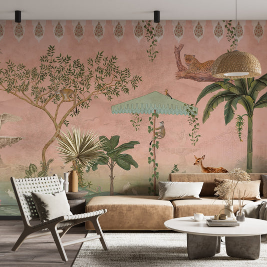 Vana Rang Tropical Custom Wallpaper