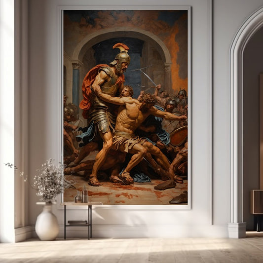 Achille's Triumph Wall Mural art wallpaper