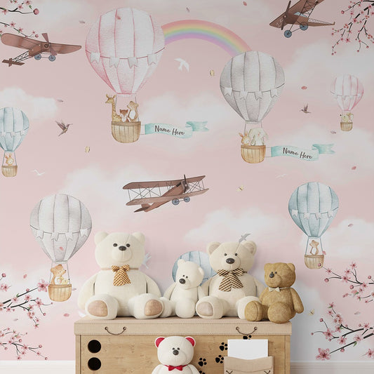 Sky Adventure Wallmural kids room wallpaper