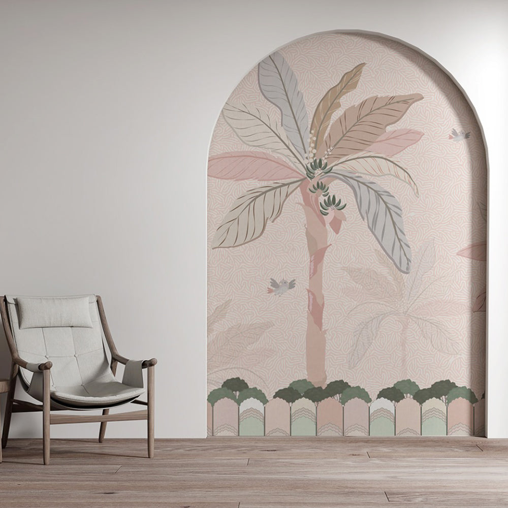 Exotic Banana Tree Wallpaper for walls