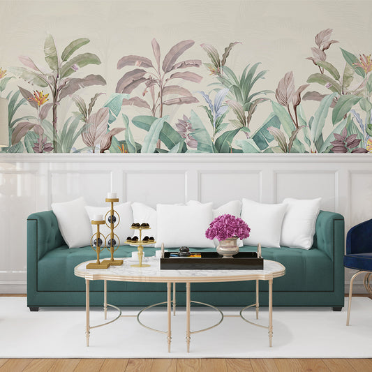 Flora & Fauna Wallpaper for Panel Walls