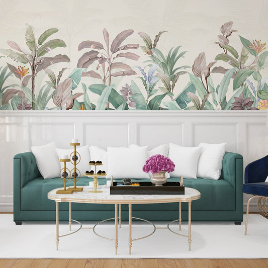 Flora & Fauna Wallpaper for Panel Walls