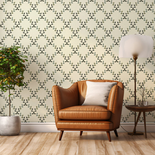 Trellis Garden Wallpaper