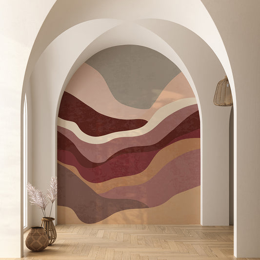 Pastel Waves Wallpaper for Arch Walls