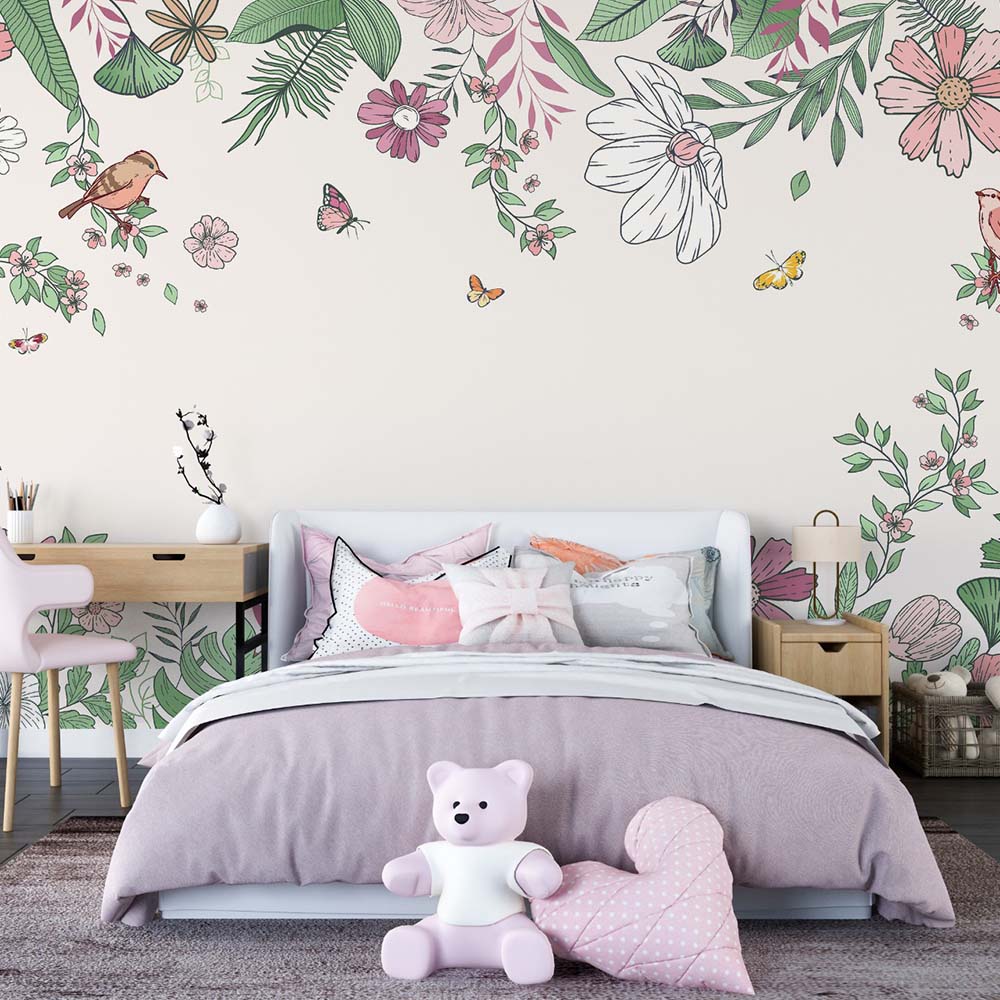 Melody Paradise Kids room wallpaper