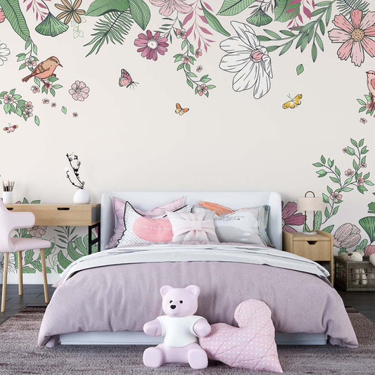 Melody Paradise Kids room wallpaper