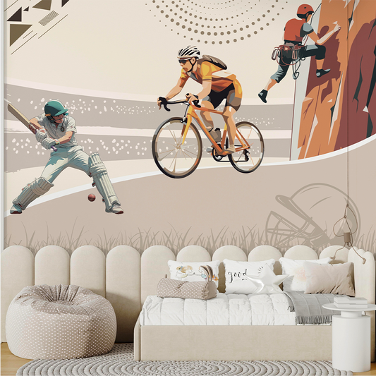 Olympics Wallpaper for kids room
