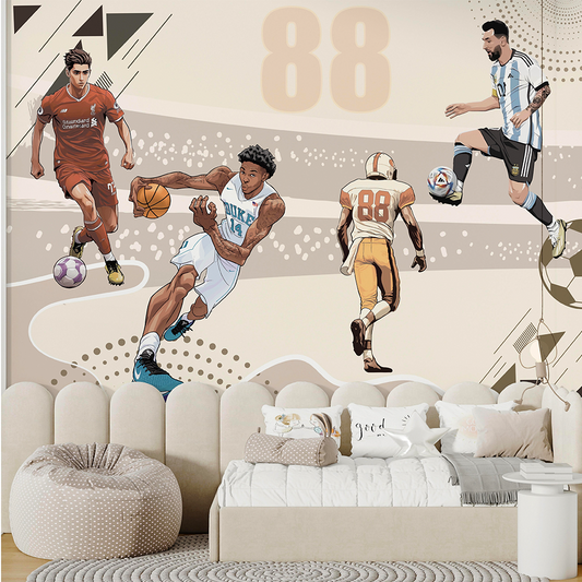 Olympics Wallpaper for kids room