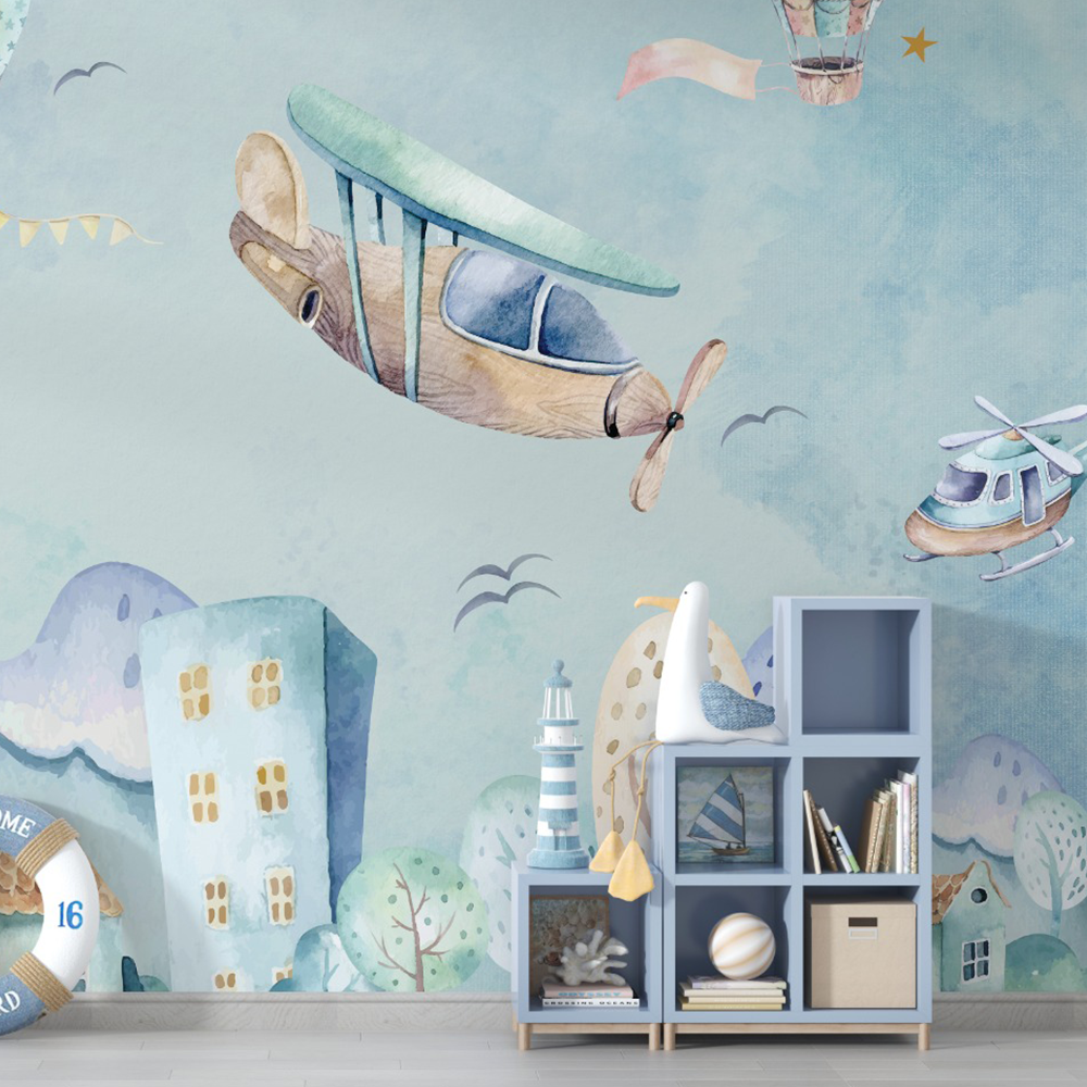 Flying City wallpaper