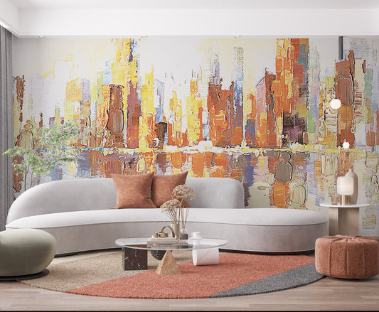 3D City-Wallmural