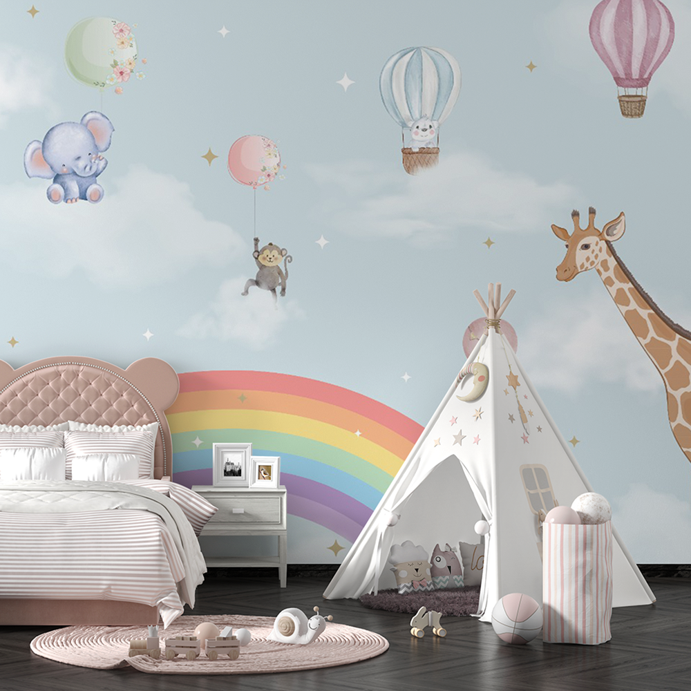 Party on Clouds wallpaper