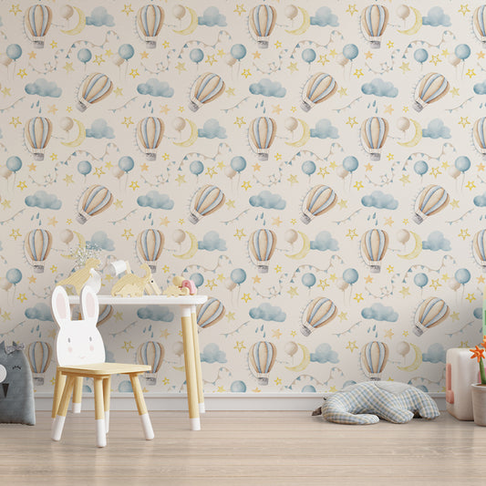 Balloons Pattern wallpaper