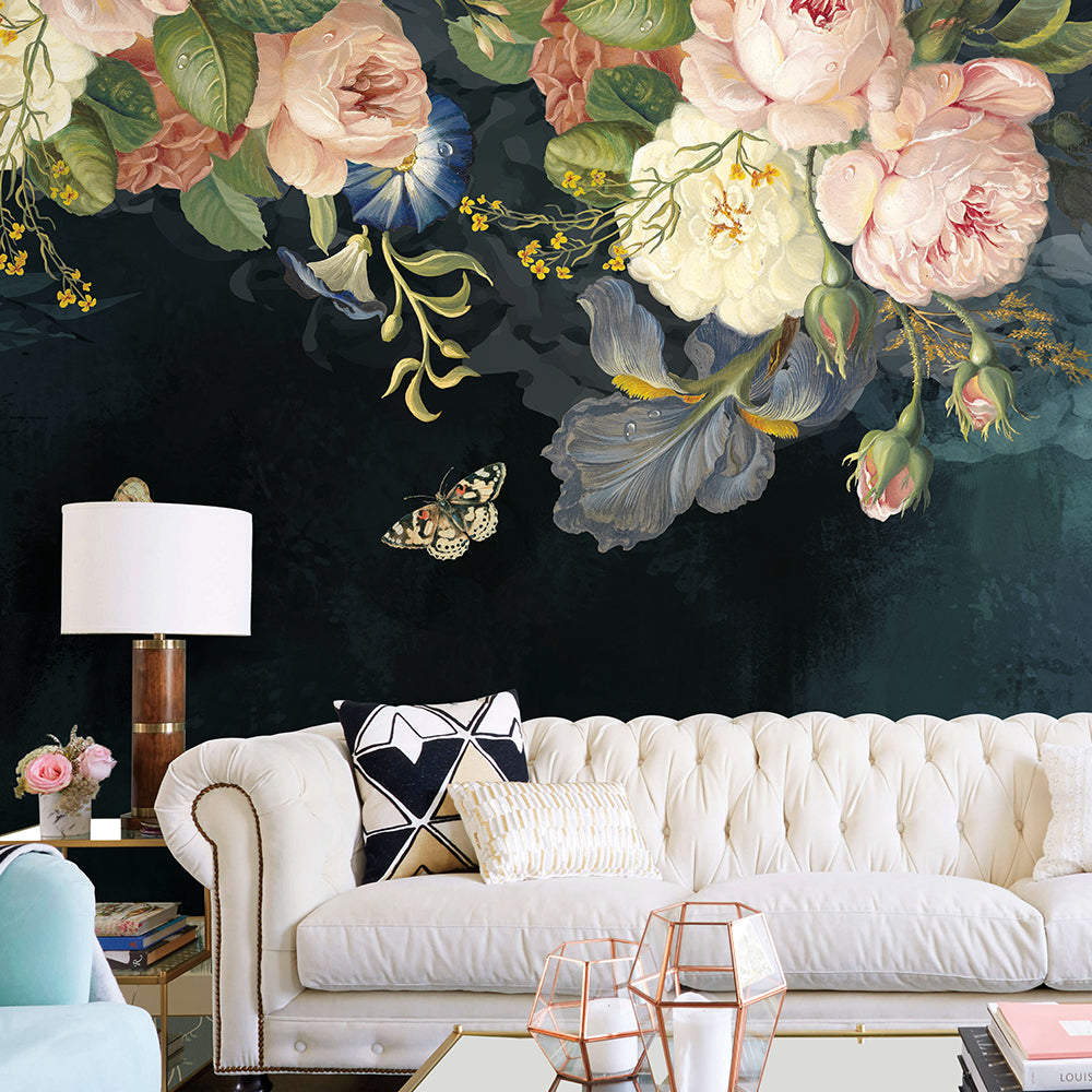 Moonlit Peonies