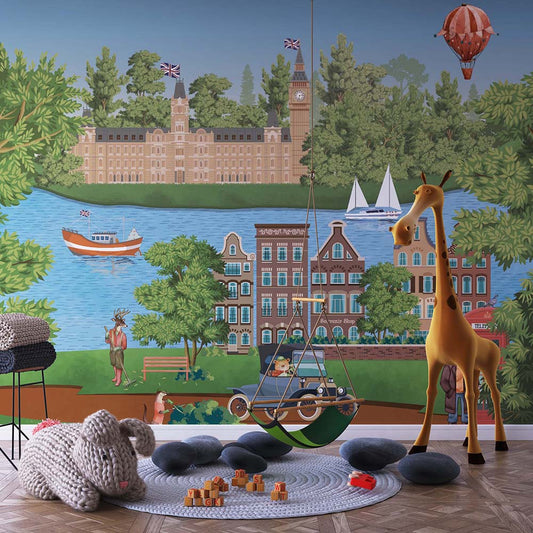 British Countryside wallpaper