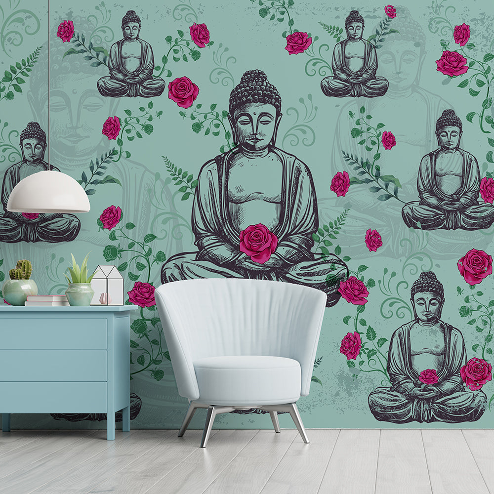 buddha meditating wallpaper