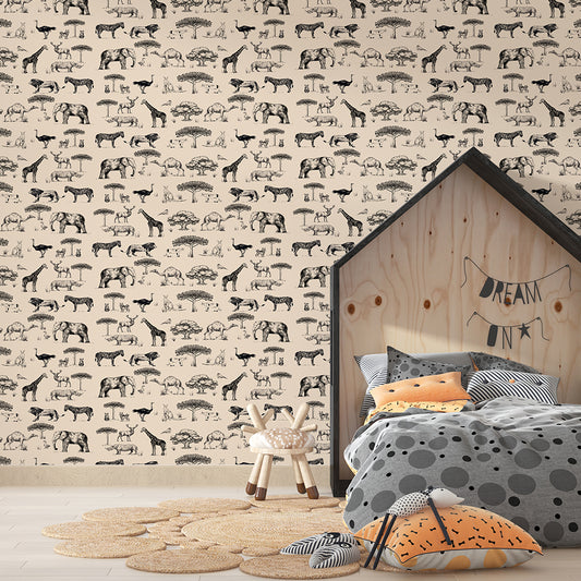 Farmhouse wallpaper