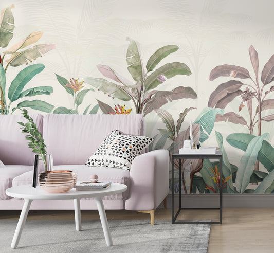 Flora & Fauna Wall Mural