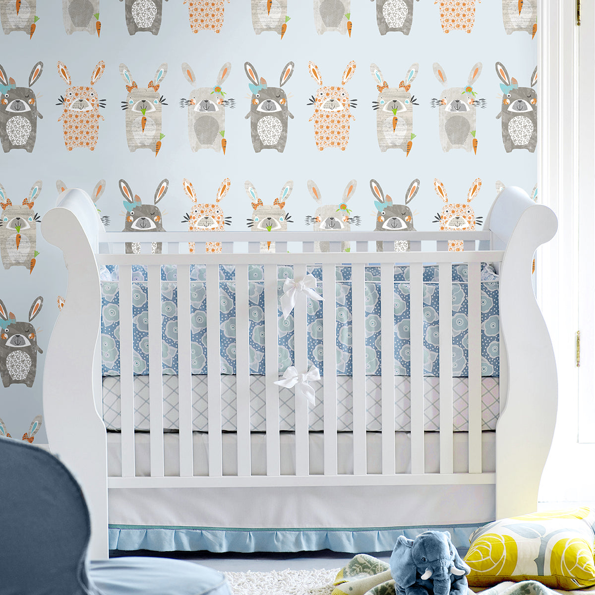 rabbit wallpaper for wall