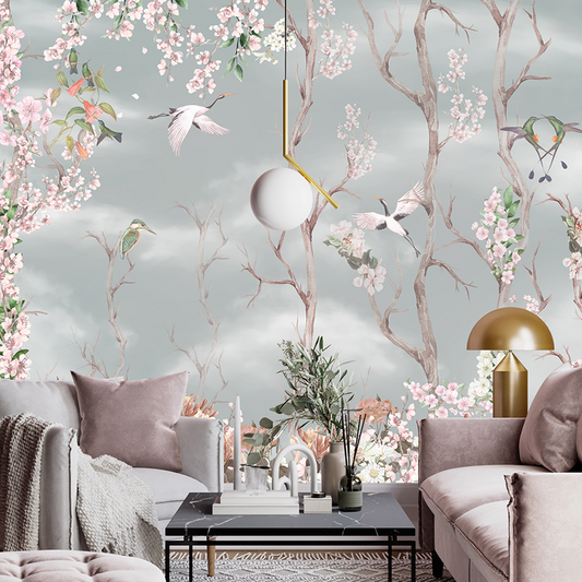 Clouds & blossoms
