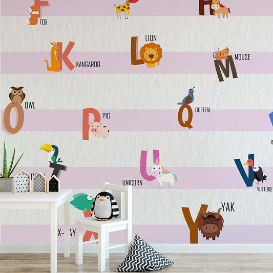 Alphabets & Strips Wallpapers