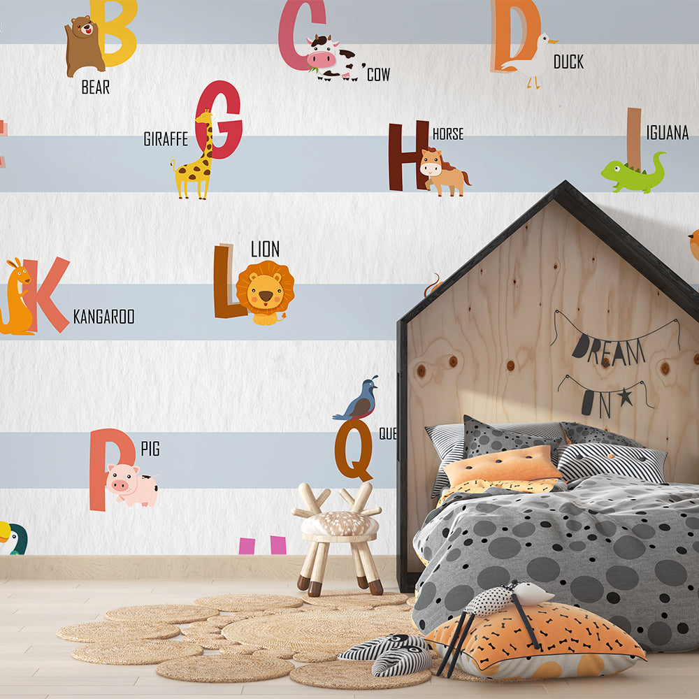 Alphabets & Strips Wallpapers