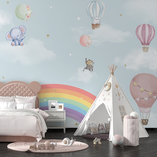 Party on Clouds wallpaper