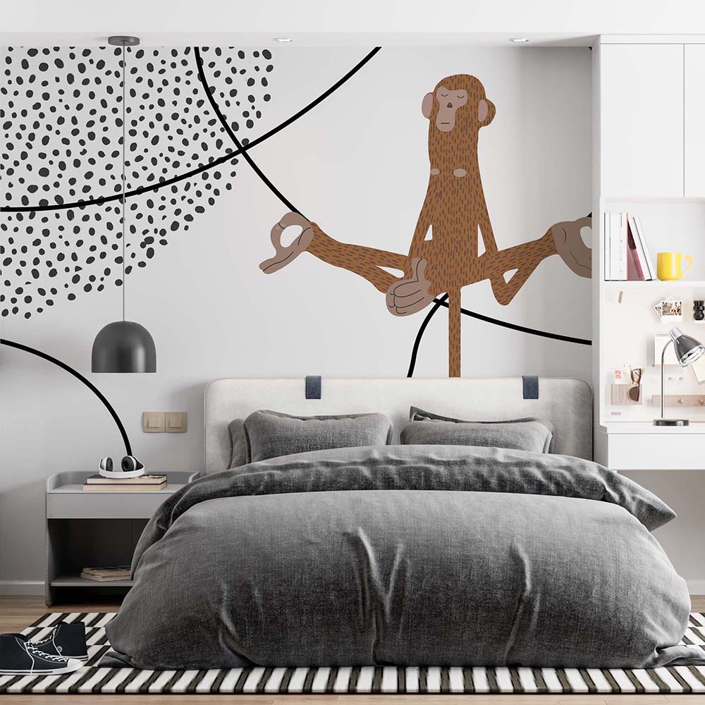 Playful Monkey wallpaper