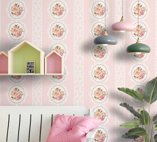 Vintage Flowers Floral Wallpaper